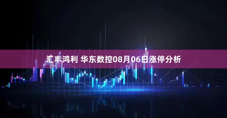 汇丰鸿利 华东数控08月06日涨停分析